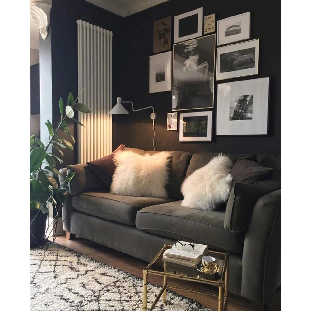 Holidel 45cm X 1m Black Silk Wallpaper Embossed Self Adhesive Peel and Stick Wallpaper Removable Kitchen Wallpaper Vinyl Black Wallpaper