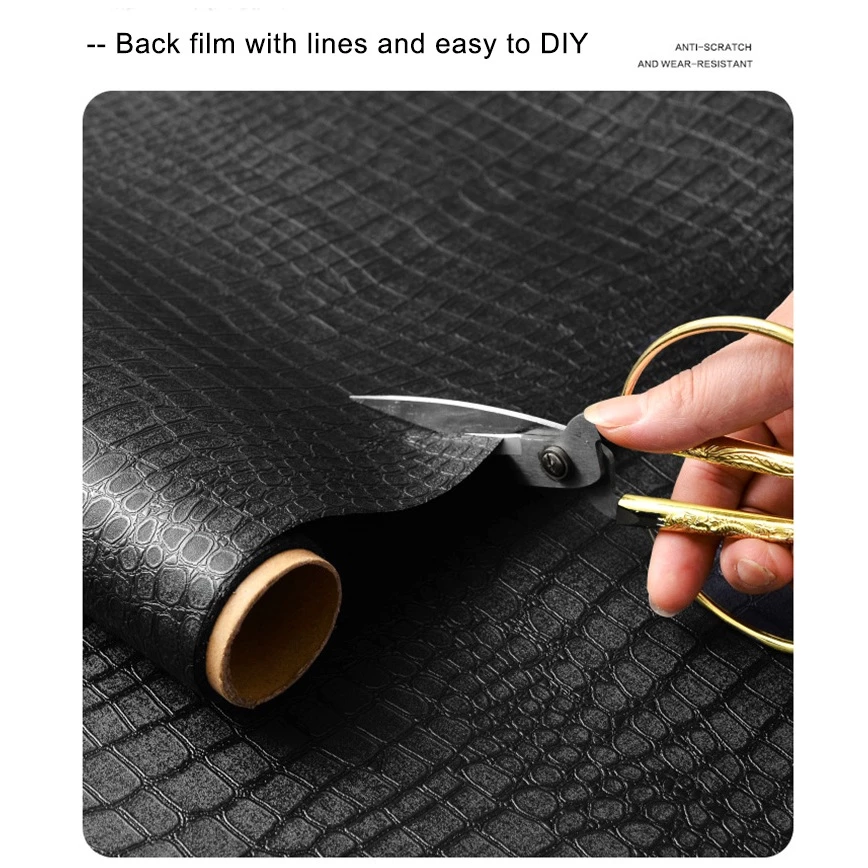 Self adhesive Waterproof Black Series Wallpaper PVC Wall Sticker Home Decor Bedroom Living Room Furniture Renovation