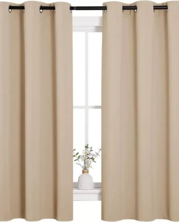 90% Blackout Curtain Langsir for Sliding Door Sunblock Curtain for Living Room Master Bedroom Murah Window Panel Soft & UV Sunproof