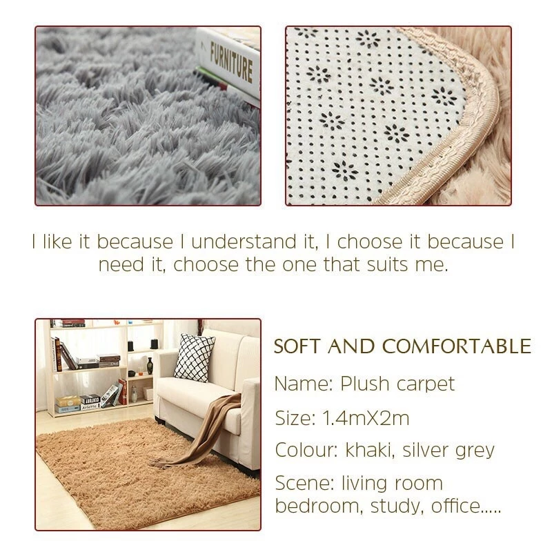 80*160cm Fur Furry Carpets Floor Mat Fluffy Room Mat Soft Carpet Fluffy Rug Door Mat