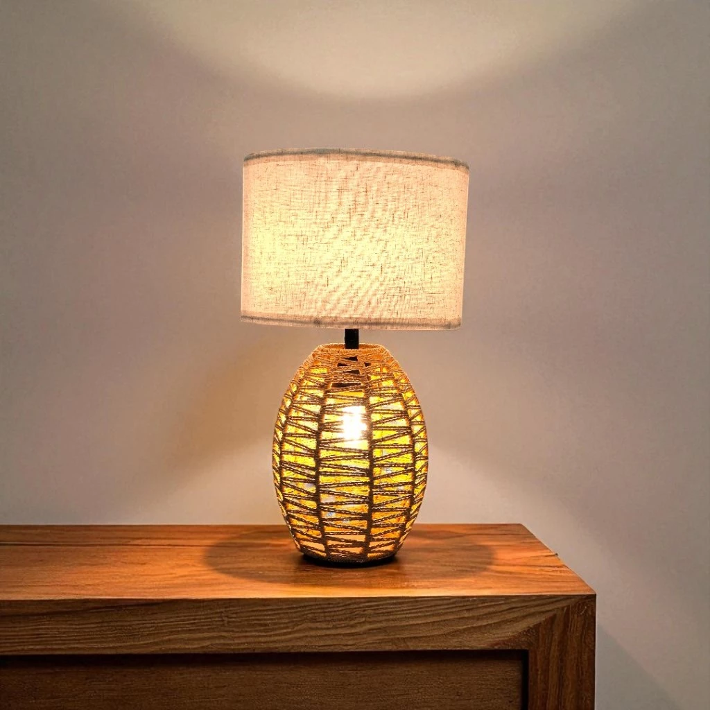 Muji Table Lamp Bed Lamp Lampu Tidur Night Light Table Ornament Home Living Decor IKEA