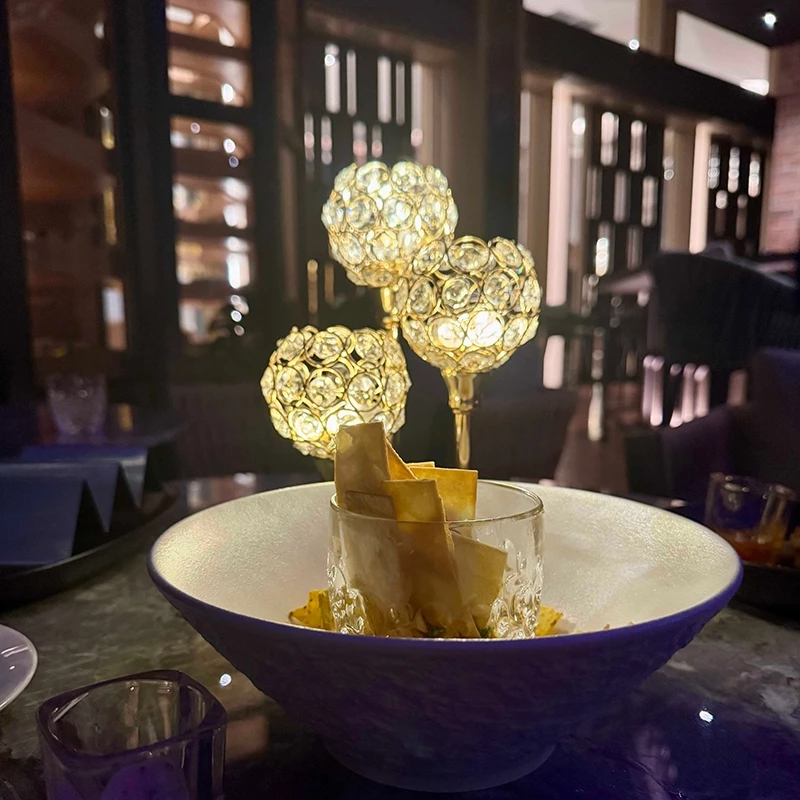 Candle Holder Nordic Home & Room Decoration Crystal candle holder gold Wedding Decoration Party couples date Decor1