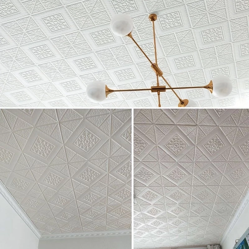 Foam wallpaper waterproof anti-collision 3d three dimensional bedroom TV background suspended ceiling wall paper dinding adhesive wall decor